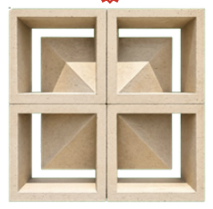 Motif Kerucut